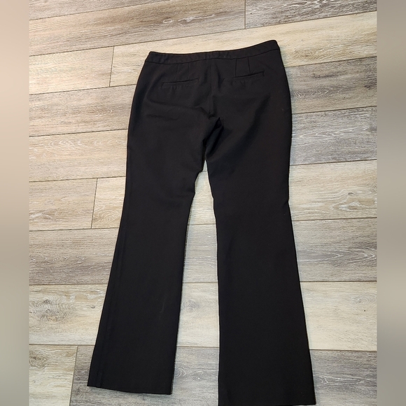 White House Black Market Black Bootcut Pants Size 6 - Picture 3 of 8